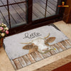 Joycorners Simmental Hello Sweet Checks Doormat