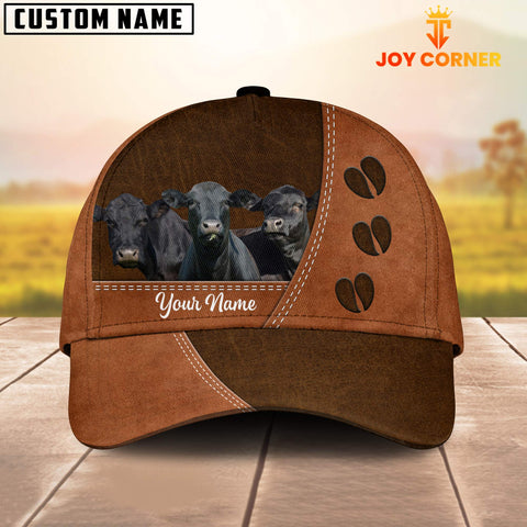 Joycorners Black Angus Customized Name Cap
