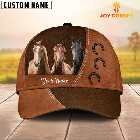 Joycorners Horse Customized Name Cap