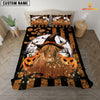 JoyCorners Highland Cattle Happy Halloween 3D Bedding Set