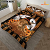 JoyCorners Highland Cattle Happy Halloween 3D Bedding Set