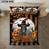 JoyCorners Black Angus Happy Halloween 3D Bedding Set