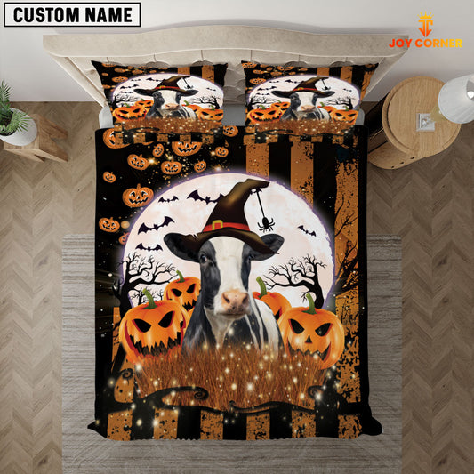 JoyCorners Holstein Happy Halloween 3D Bedding Set