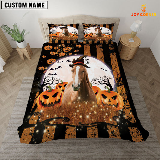 JoyCorners Horse Happy Halloween 3D Bedding Set