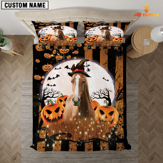 JoyCorners Horse Happy Halloween 3D Bedding Set