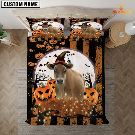 JoyCorners Jersey Happy Halloween 3D Bedding Set