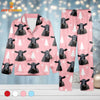 Joycorners Black Angus Cattle Chrismas Pattern 3D Pajamas