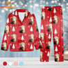 Joycorners Hereford Cattle Chrismas Pattern 3D Pajamas