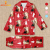 Joycorners Hereford Cattle Chrismas Pattern 3D Pajamas