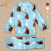 Joycorners Horse Chrismas Pattern 3D Pajamas