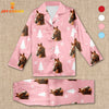 Joycorners Horse Chrismas Pattern 3D Pajamas