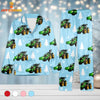 Joycorners Tractor Chrismas Pattern 3D Pajamas