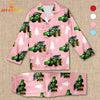 Joycorners Tractor Chrismas Pattern 3D Pajamas