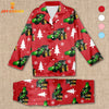 Joycorners Tractor Chrismas Pattern 3D Pajamas