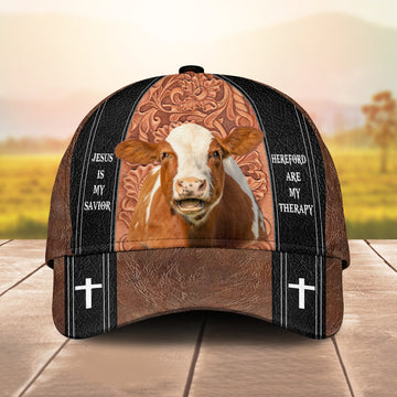 Joycorners Hereford Is My Therapy Cap