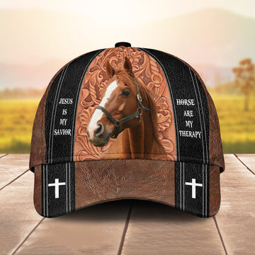 Joycorners Horse Is My Therapy Cap