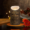 Joycorners Custom LED Candle - Gift For Husband Wife, Anniversary