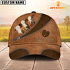 Joycorners Custom Name Simmental Brown Happiness Cap