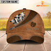 Joycorners Custom Name Speakle Park Brown Happiness Cap