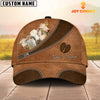 Joycorners Custom Name Charolais Brown Happiness Cap