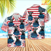 Joycorners Black Angus Hawaiian Shirts 2024