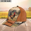 Joycorners Custom Name Rooster 3D Cap