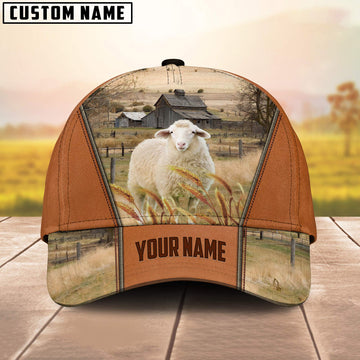 Joycorners Custom Name Sheep 3D Cap