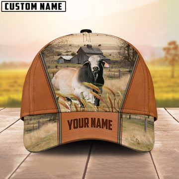 Joycorners Custom Name Brahman Cattle 3D Cap