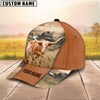 Joycorners Custom Name Texas Longhorn 3D Cap