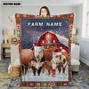Joycorners Hereford Merry Christmas Pattern 3D Blanket