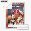 Joycorners Hereford Merry Christmas Pattern 3D Blanket
