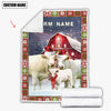 Joycorners Charolais Merry Christmas Pattern 3D Blanket