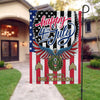 Joycorners Veteran Happy 4th of July Patriotic Garden Flag