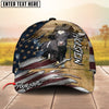 Joycorners Farm Cattle Rustic Rip Through Scene Personalized Name 3D Cap (8 Cattle Breeds)