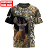 Joycorners Custom Name Deer Hunting 3D Design All Over Printed