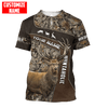 Joycorners Custom Name Hunting 6 3D Design All Over Printed