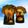 Joycorners Halloween Bigfoot Trick Or Treat Camping All Over Printed 3D Shirts