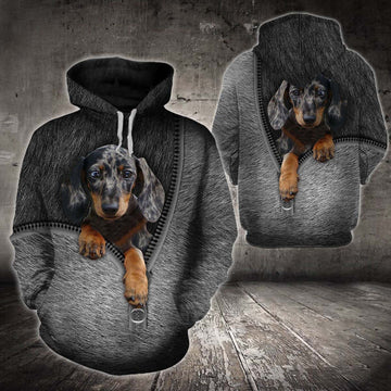 Joycorners Dachshund Lover 3D Custom Name And Dog Full Print Shirts