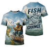 Joycorners Don't Stand A Chance Men Fishing Shirt, SPF Long Sleeve Shirts, Presents For Fishermen