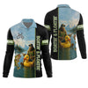 Joycorners Boatin And Floatin, Bigfoot Fishing Shirt, Funny Fishing Shirt, SPF Shirt, Presents For Fishermen