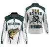 Joycorners No Fish Left Behind, Team Fishing Shirt, Mens SPF Shirt, Fishing Gifts For Men, Bass Fishing