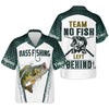 Joycorners No Fish Left Behind, Team Fishing Shirt, Mens SPF Shirt, Fishing Gifts For Men, Bass Fishing