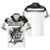 Joycorners Camo Fishing Shirt, Fish Button Up Shirt, SPF Long Sleeve Shirts, Presents For Fishermen