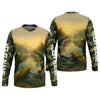 Joycorners Camouflage Fishing Shirts, Fish Button Up Shirt, Long Sleeve Sun Shirt, Presents For Fishermen