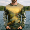 Joycorners Camouflage Fishing Shirts, Fish Button Up Shirt, Long Sleeve Sun Shirt, Presents For Fishermen