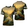 Joycorners Camouflage Fishing Shirts, Fish Button Up Shirt, Long Sleeve Sun Shirt, Presents For Fishermen