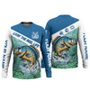 Joycorners Livin The Reel Life, Fishing UPF Shirts, Men Jersey, Best Fishing Gifts, Men Long Sleeve Shirt