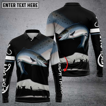Joycorners Chinook Salmon Fishing Customize Name 3D Shirts
