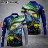 Joycorners Mahi-Mahi, Wahoo, Tuna Fishing Customize Name 3D Shirts