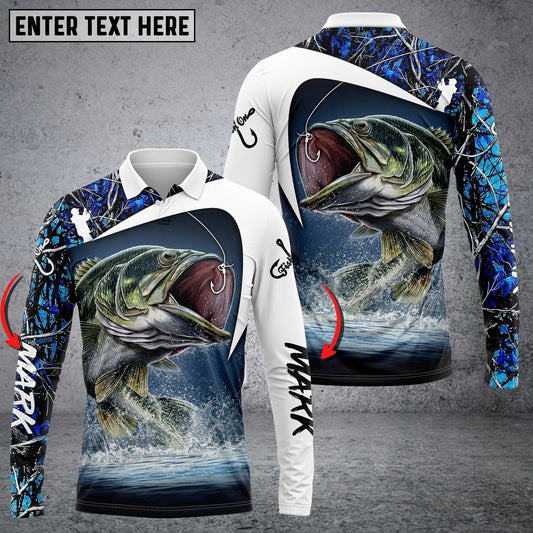 Joycorners Largemouth Bass Fishing Customize Name 3D Shirts